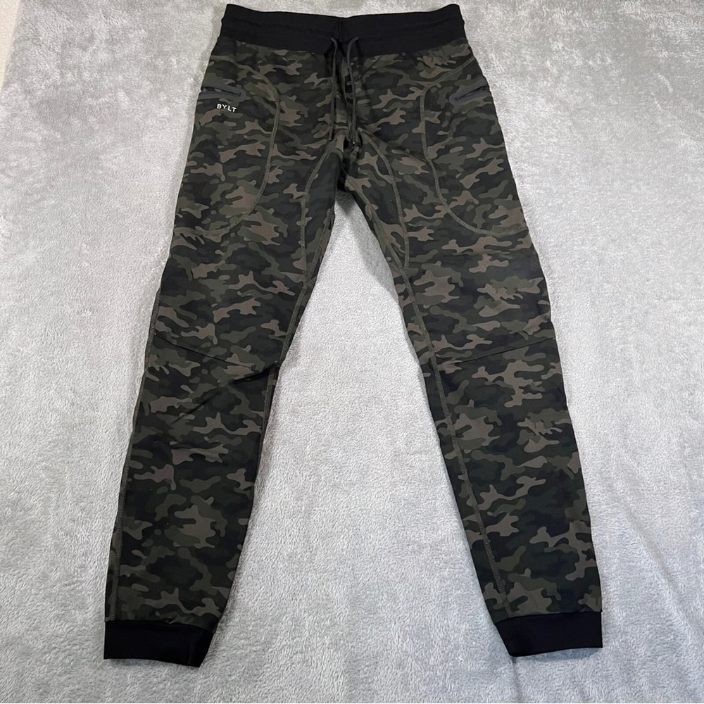 BYLT Basics Elite+ Jogger in  Green Camo Medium